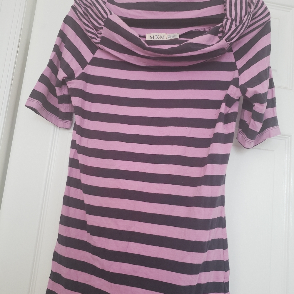 Comfortable boat neck cotton top